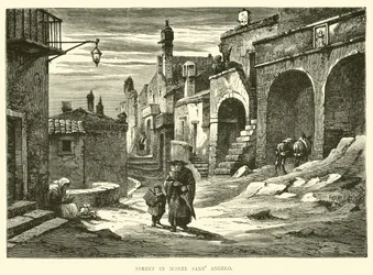 Calle en Monte Sant Angelo