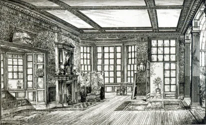 Estudio para James Tissot Esquire, Grove End Road, 1874