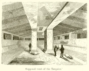 Supuesta tumba de los Tarquinos