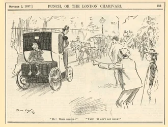 Taxis eléctricos, 1897