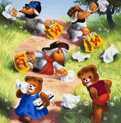 Oso de peluche (con objetos ocultos)