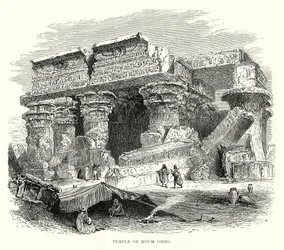 Templo de Koum Ombo (grabado)