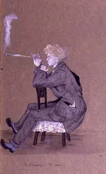 El arqueólogo c.1890