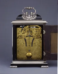 El Barnard Tompion, Tompion y Banger, Londres, No. 460, reloj de repisa con sonería, c.1708
