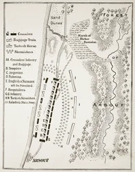 La Batalla de Arsuf, 7 de septiembre de 1191