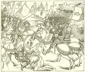 La batalla de Crécy