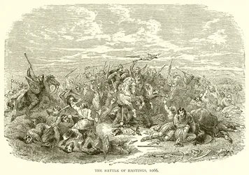 La batalla de Hastings, 1066