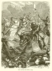 La Batalla de Spurs, 1513