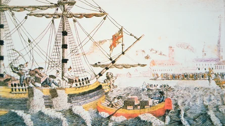 El Motín del Té de Boston