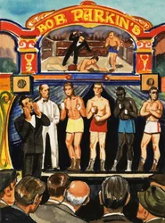 El puesto de boxeo