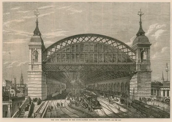 El Término de la Ciudad del Ferrocarril del Sureste, Cannon Street, Londres