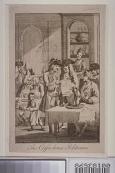 Los políticos del café, 1772