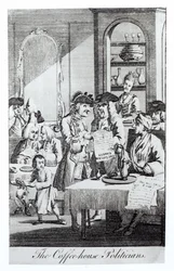Los políticos de la casa de café