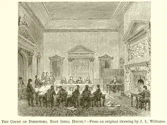 El Tribunal de Directores, Casa de la India Oriental