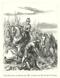 La corona de Ricardo III encontrada en el campo de Bosworth