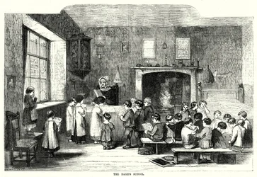 La Escuela de la Dama (grabado)