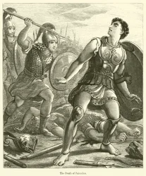 La muerte de Patroclo