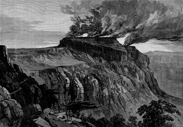 La destrucción de Magdala, de La expedición británica a Abisinia, 1868