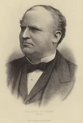 El Conde de Derby, fallecido en 1893