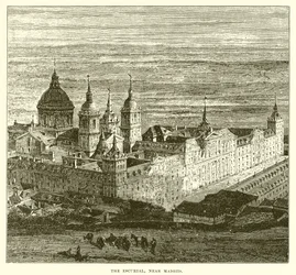 El Escorial, cerca de Madrid