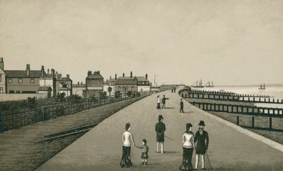 The Esplanade, Harwich (litografía)