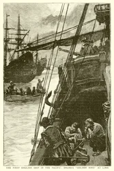 El primer barco inglés en el Pacífico: el Golden Hind de Drake en Lima