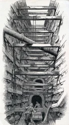 El alcantarillado de Fleet Street