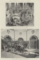El funeral de Lord Leighton