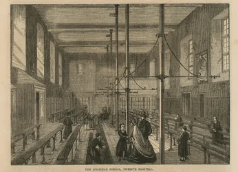 La Escuela de Gramática en el Hospital de Cristo