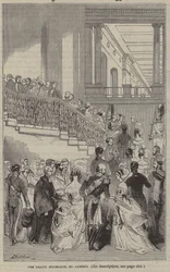 La Gran Escalera, Palacio de St James, Londres, un salón