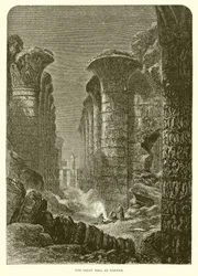 El Gran Salón en Karnak
