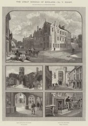 Las Grandes Escuelas de Inglaterra, Rugby (grabado)