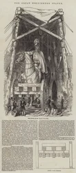 La Gran Estatua de Wellington (grabado)