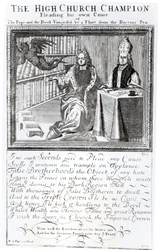 El Campeón de la Alta Iglesia, Defendiendo su propia causa, 1709