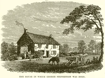 La casa en la que nació George Stephenson