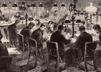 La Cámara de los Comunes: La Sala de los Reporteros, de 