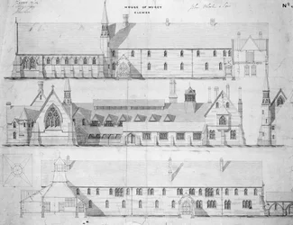 La Casa de la Misericordia, Clewer, c.1853