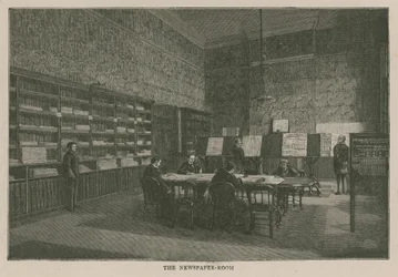 El Instituto Imperial: La sala de periódicos