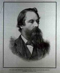 El Difunto Lord Frederick Cavendish (1836-82), M.P., Secretario Jefe para Irlanda