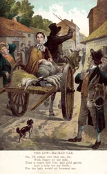 El coche de respaldo bajo