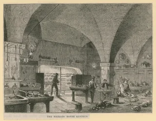 La cocina de la Mansion House