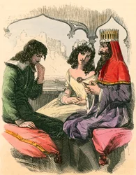 El marqués de Carabás cabalga con el rey