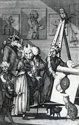 El pintor sometiendo su cuadro al examen de conocedores y anticuarios, 1774
