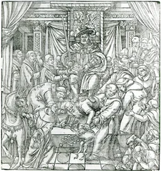 El Papa suprimido por el Rey Enrique VIII, 1534