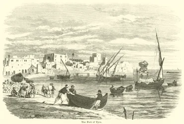 El puerto de Tiro