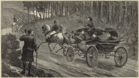 La Reina en Balmoral