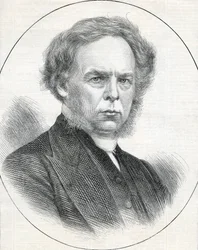 El reverendo G. T Perks, presidente de la conferencia metodista wesleyana, 1873