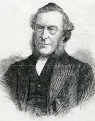 El reverendo John Bedford, presidente de la conferencia metodista wesleyana, 1867