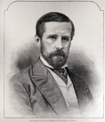 El Muy Honorable Conde de Aberdeen, Lord Teniente de Irlanda, grabado por R. Taylor, de 