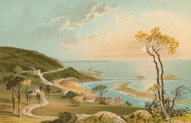 El camino de Gorey a St. Catherines--Jersey